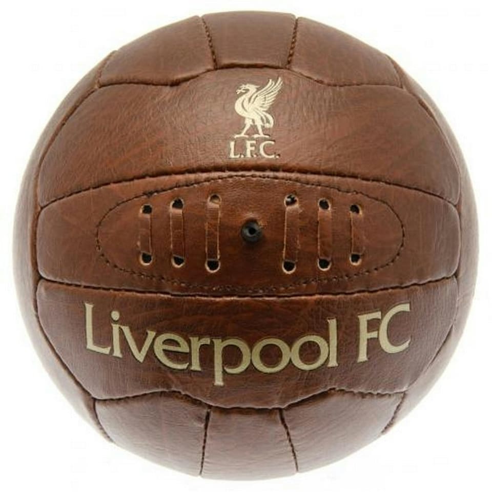 image 1 of Liverpool FC Heritage Football - Brown/Gold - 5