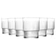 image 1 of LAV Helen Stacking Whisky Glasses - 230ml - Pack of 6
