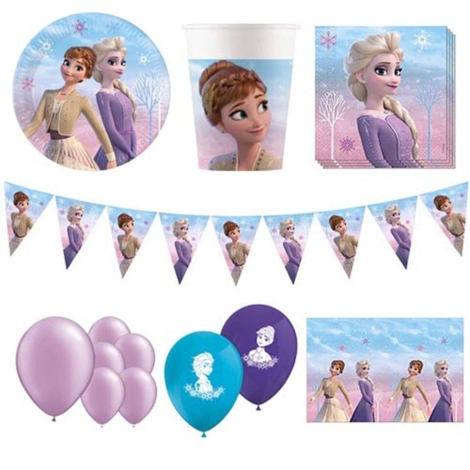 Disney Frozen II 16 Person Deluxe Party Pack