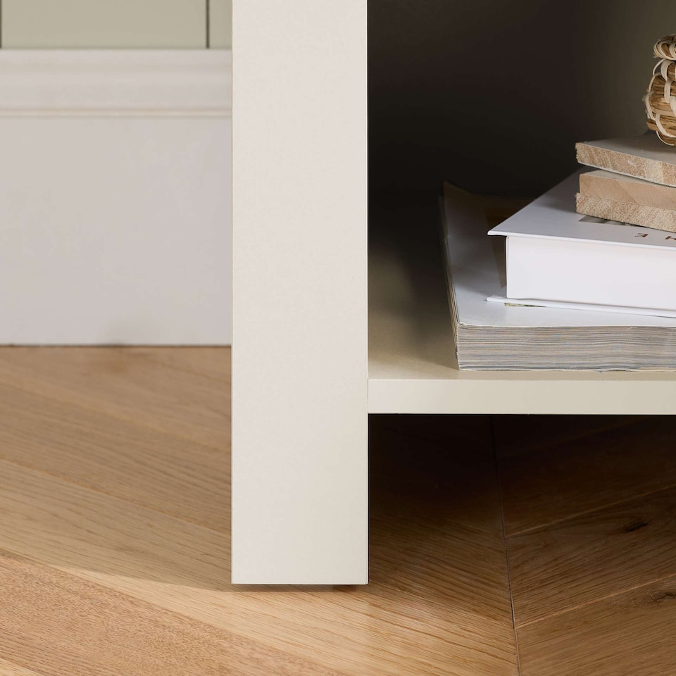 image 1 of Highgate 1 Drawer Lamp Table Cream