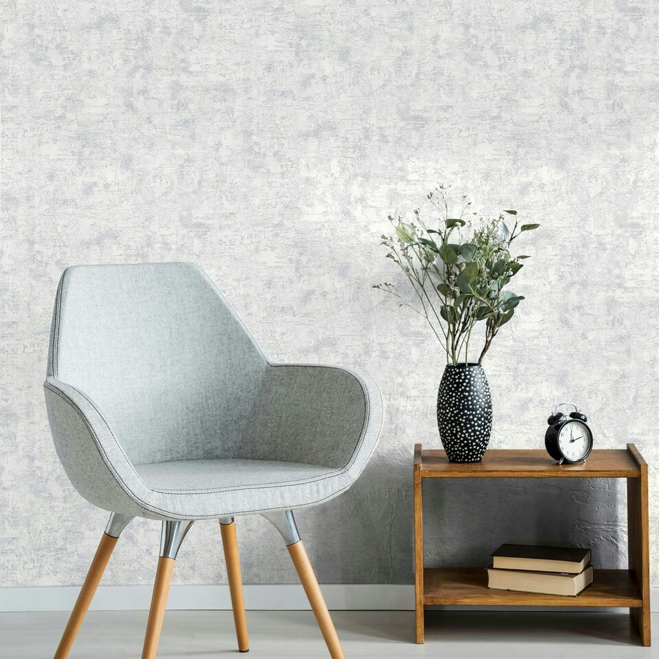 image 1 of Boutique Ornamental Texture Pearl Texture Wallpaper White | Cream