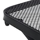 image 8 of Outsunny 45cm Square Metal Outdoor Patio Bistro Table Coffee Desk Black