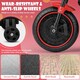 image 8 of COSTWAY 6V Kids Off-Road Motorcycle Electric Powered Red