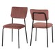 image 8 of Set of 4 Sheldon Velvet Chairs Grey | Grey Boucle