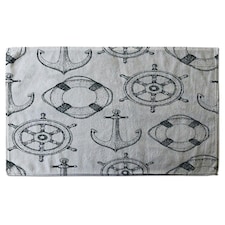 Anchor & Wheel (Kitchen Towel)