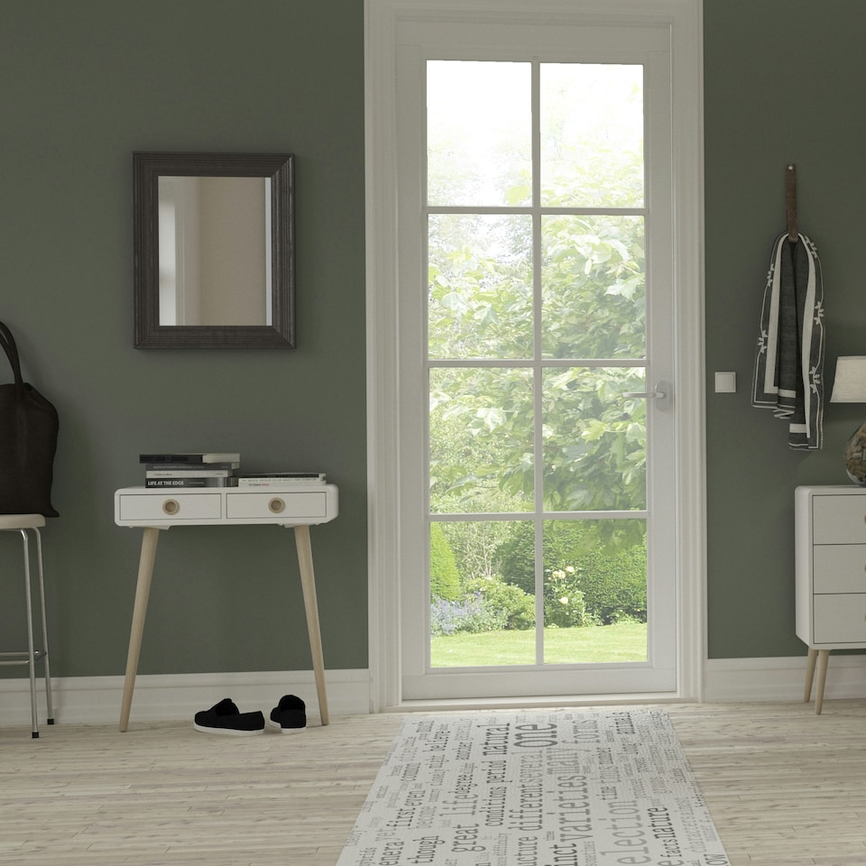image 1 of Softline Low Hall Table in Off White