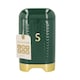 image 8 of Lovello Sugar Canister Green Textured 11x11cm