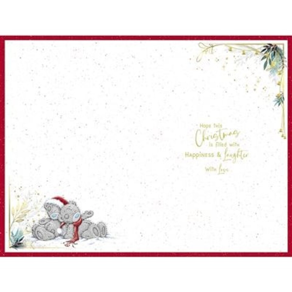 image 1 of Bears With Snowman Nanny And Grandad Christmas Card