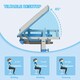 image 6 of HOMCOM Kids Desk and Chair Set Adjustable Tiltable with Drawer Pen Slot Hook Blue