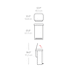image 8 of Simplehuman 45L Rectangular Kitchen Pedal Bin with Liner Pocket, Matte Black Steel