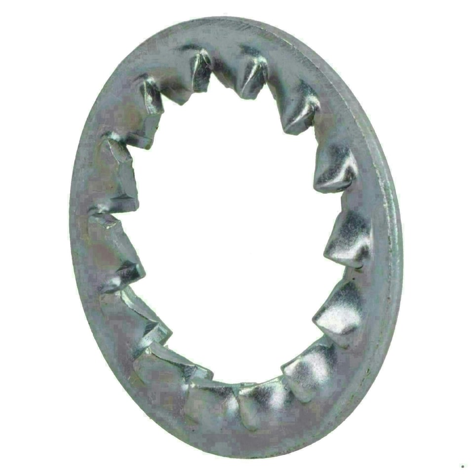 image 1 of 16mm M16 Internal Shake Proof Washers Lock Bolt Washer Serrated Teeth 25pk