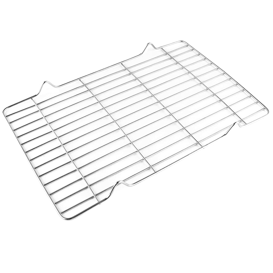 image 1 of SPARES2GO Universal Grill Pan Grid Mesh Rack for Oven Cooker 344mm x 222mm