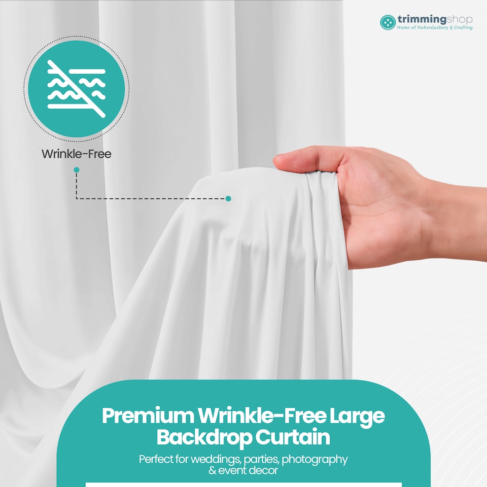 image 1 of 4x1m Spandex Backdrop Photography Background Drapes with Rod Pocket
