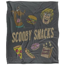 Scooby Doo Scooby Snacks Blanket - Multicoloured - One Size