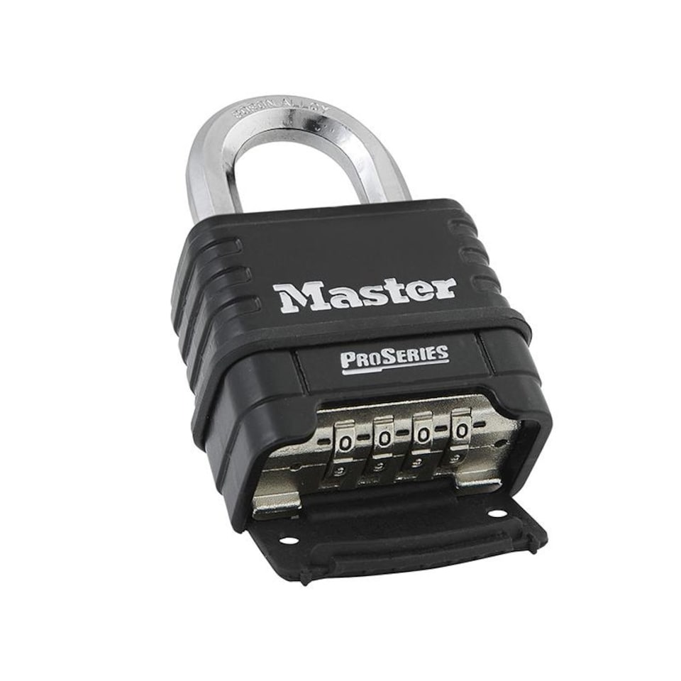 image 1 of Master Lock Proseries Die-cast Zinc Body 4-digit 57mm Padlock | Multi | Multi Colour | 1