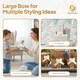 image 6 of 30pcs Ivory 30mm/3cm Large Ribbon Pull Bows for Gift Wrapping, Hampers, Florist Bouquets, Wedding Cars and Party Décor Pullbow | Clear | Clear