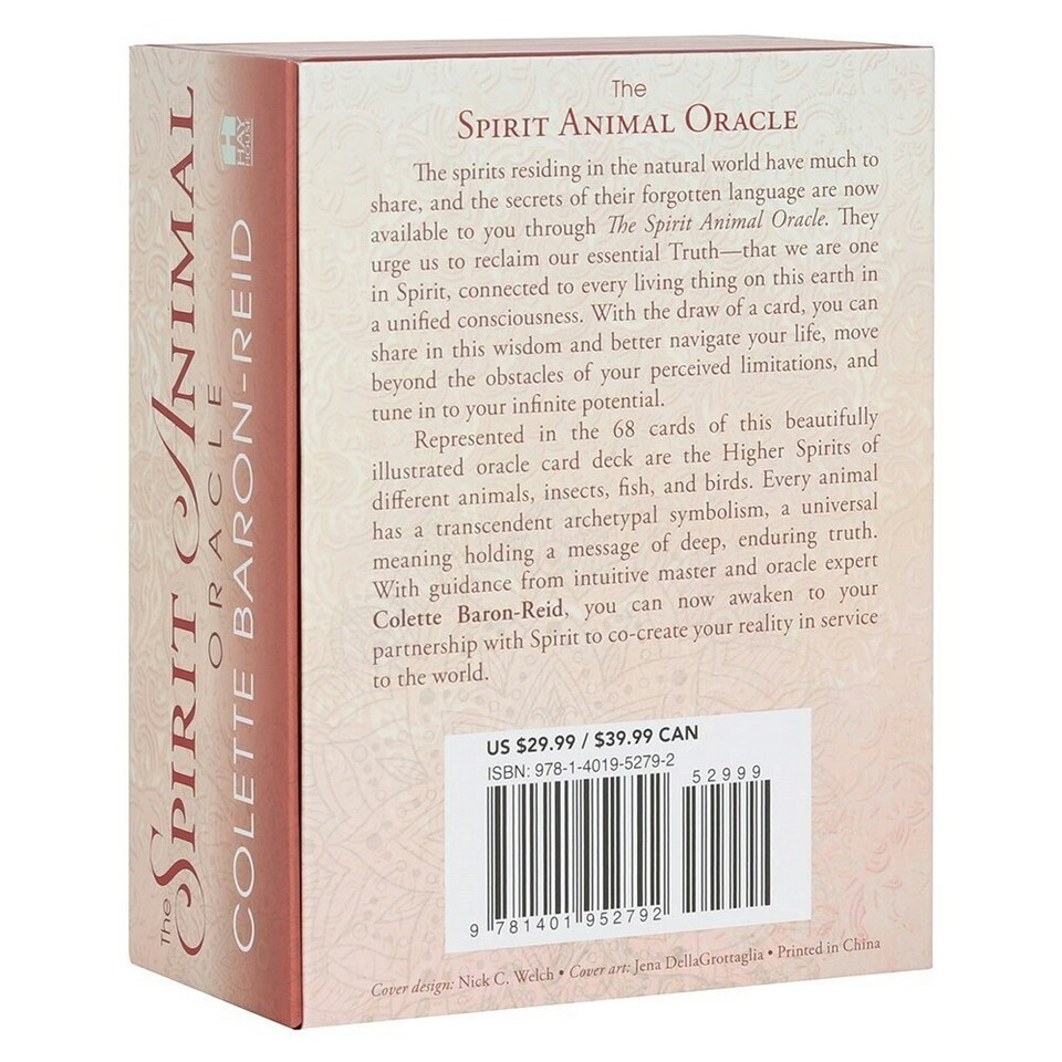 image 1 of Colette Baron-Reid The Spirit Animal Oracle Cards - Multicoloured - One Size