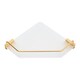 image 1 of Living and Home Acrylic Adhesive Corner Shelf for Bathroom - 23*23*31cm