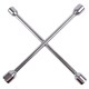 image 1 of Blackspur Carbon Steel 4-Way Cross Wheel Wrench - 35.5cm