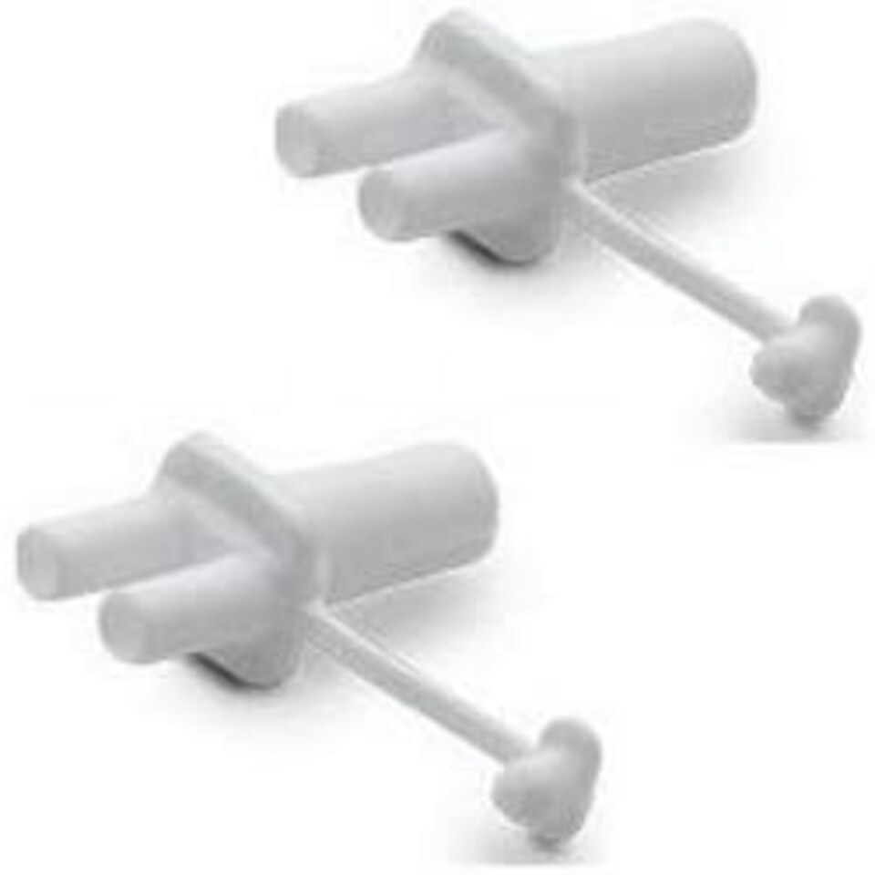 image 1 of Maymom Tubing T-Connector for Ameda Breast Pump (Pack of 2)