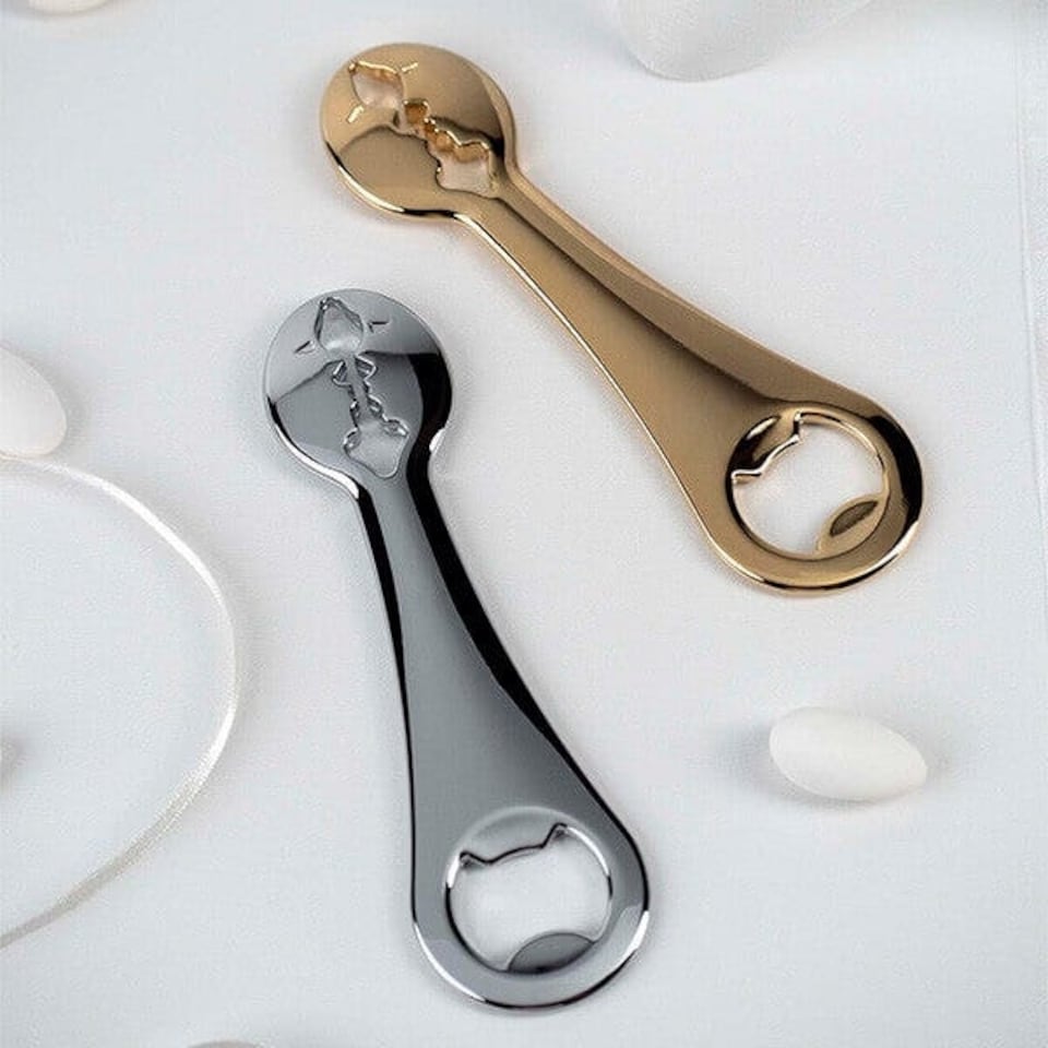 image 1 of Bugatti Kiss Bottle Opener Chrome