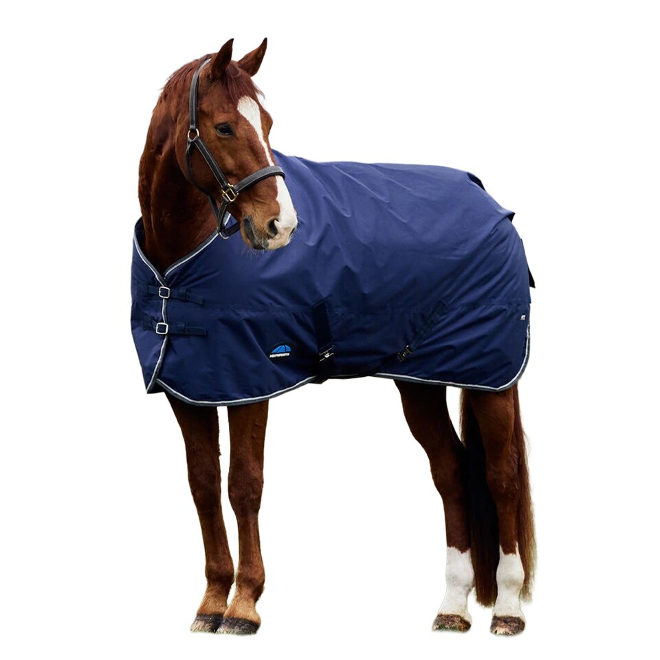 image 1 of Weatherbeeta Comfitec Tyro Standard-Neck 50g Horse Turnout Rug | Blue | Navy/Charcoal | 4Ft | 1