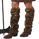image 4 of Mens Fancy Dress Costume - Viking | Brown | brown | S | 1
