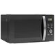 image 1 of HOMCOM 23L 800W Microwave Oven with Digital Display, Auto Cook, Black
