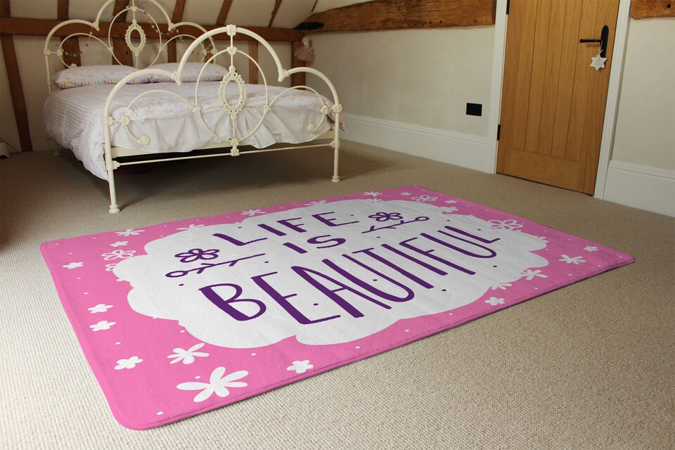 image 1 of Life Is Beautiful Designer Rug | Multi