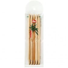 Prym Bamboo Double Point Needles 9mm x 20cm for Knitting - per pack of 5