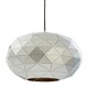 image 1 of Interiors by Premier Small Silver Finish Pendant Light