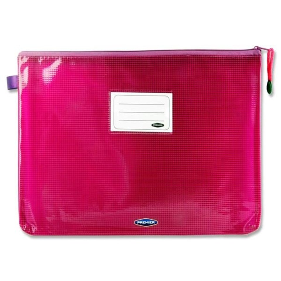 image 1 of A4+ Extra Durable Fandango Purple Mesh Wallet by Premto