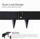 image 2 of 5m Anthracite Galvanised Steel Lawn Edging Garden Border Flexible Strip - 8cm