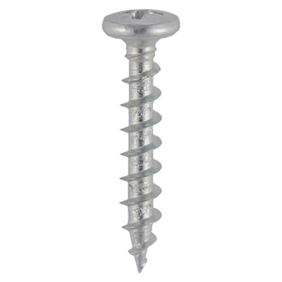 image 1 of Timco - Window Fabrication Screws - Friction Stay - Shallow Pan Countersunk - PH - Single Thread - Gimlet Tip - Stainless Steel (Size 4.3 x 16 - 1000 Pieces)