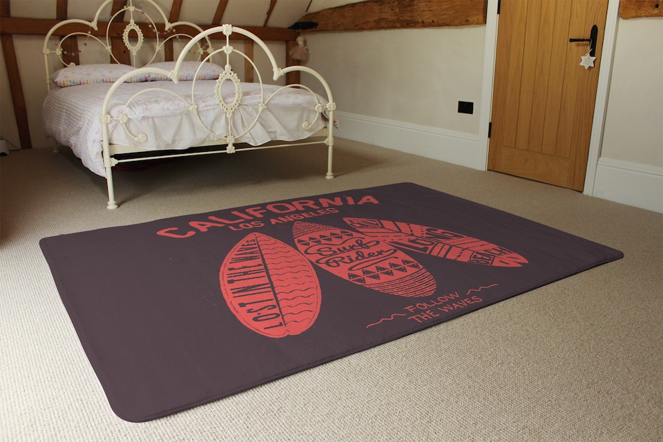 image 1 of California Surf Rug | Multi