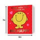 image 2 of Mr Men & Little Miss 'Mr. Happy' Valentine's Day Card