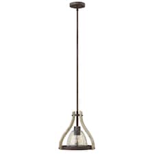 Middlefield 1 Light Ceiling Mini Pendant Iron Rust, E27