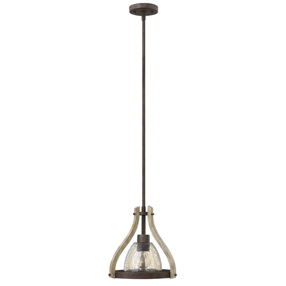 image 1 of Middlefield 1 Light Ceiling Mini Pendant Iron Rust, E27