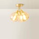 image 4 of ValueLights Bellamy Gold Bubble Cluster Ceiling Light & Bulbs | Gold