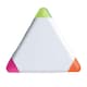 image 1 of MidOcean Triangular ABS Plastic Highlighter - White - One Size