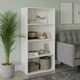image 5 of Wide 4-Tier Bookcase Grey | Unit Colour: Grey