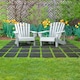 image 5 of Square Stomp Stone Grey Slate Stepping Stones - Pack of 1