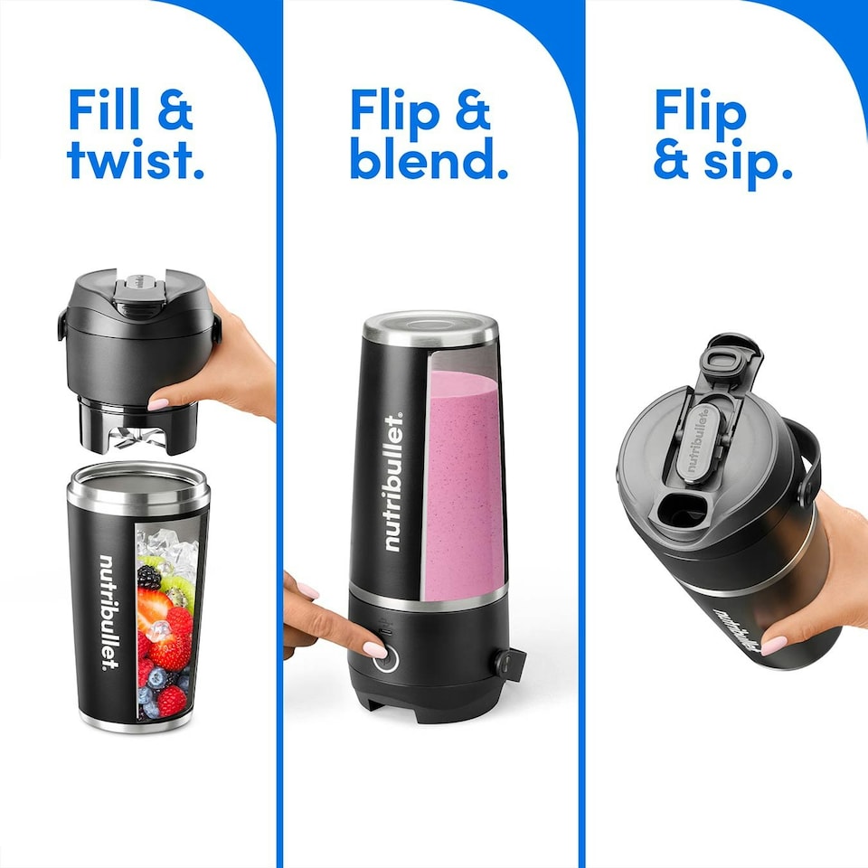 image 1 of nutribullet Flip Portable Blender