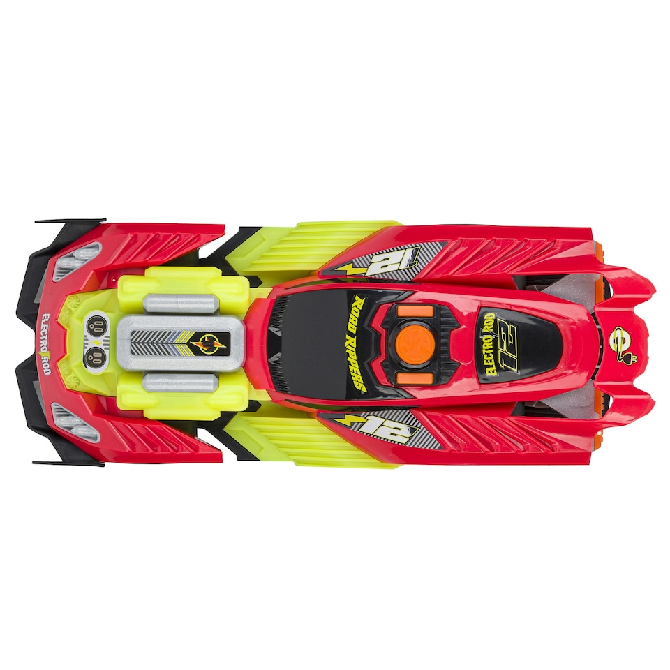 image 1 of Nikko Electro Rod 12 Inch Car with Lights and Sound – Red