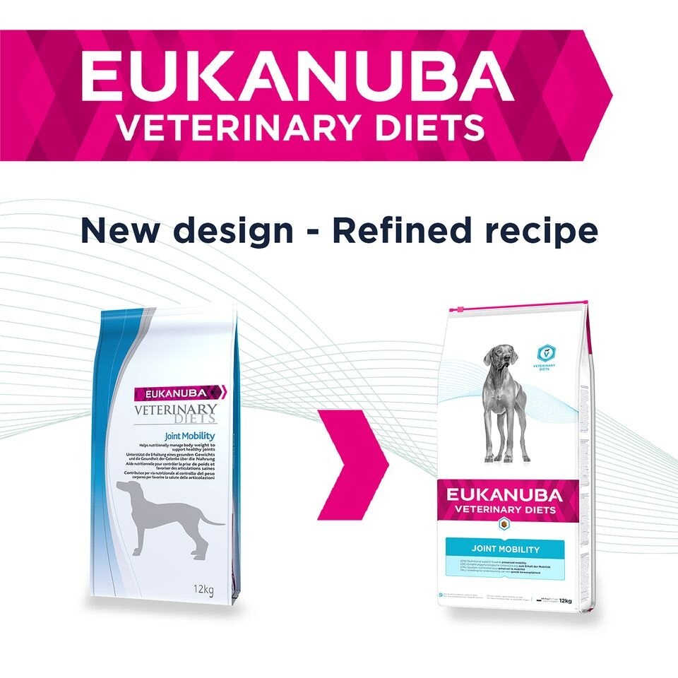 image 1 of Eukanuba Veterinary Diets Joint Mobility Dry Dog Food - 12kg
