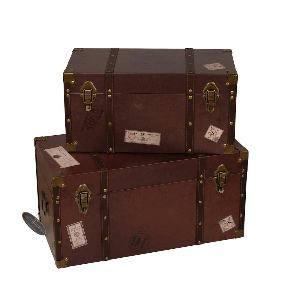 image 1 of Warner Bros Harry Potter Alumni Large Trunk Set of 2