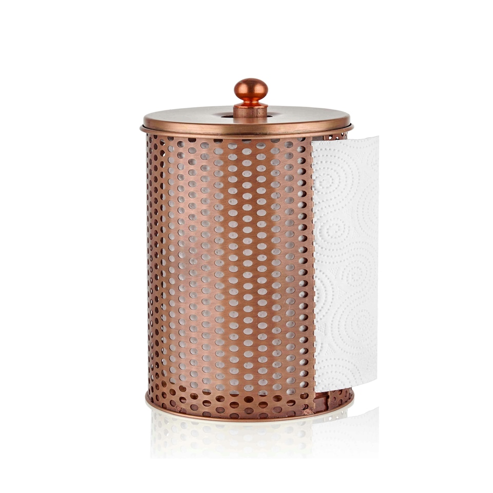 image 1 of Copper Paper Towel Holder