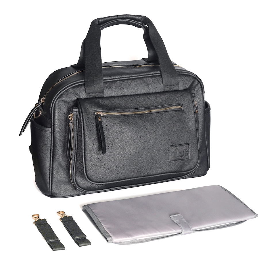 image 1 of Allis Baby Plus Changing Bag with Changing Mat - Black