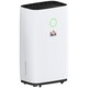 image 1 of HOMCOM 20L/Day Portable Quiet Dehumidifier for Home, Electric Air De-Humidifier