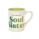 image 1 of Our Name Is Mud Ceramic Mug Soul Sister Best Friend 454ml White